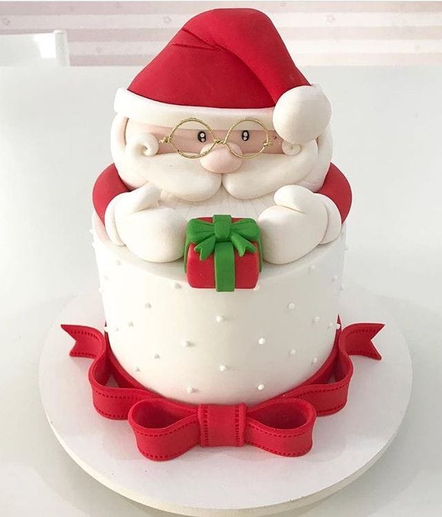 SANTA ICING CAKE Fabcakes