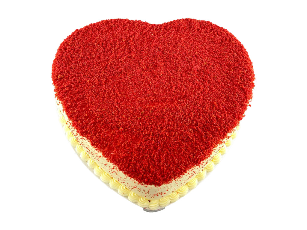 Red Velvet Heart Cake | Heritage & Classic Red Velvet Heart Cake